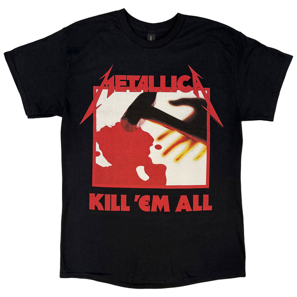 Metallica | Official Band T-shirt | Kill 'Em All Tracks (Back Print)