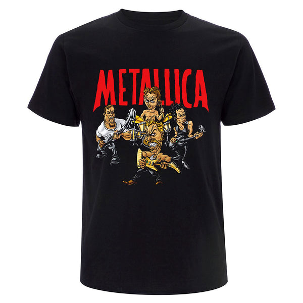 Metallica | Official T-Shirt | Load Chavez Cartoon