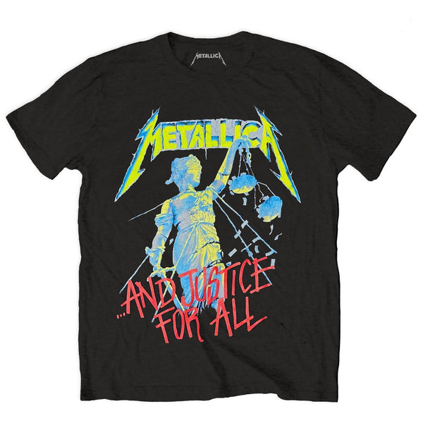 Metallica | Official Band T-Shirt | And Justice For All (Original) (Back Print)