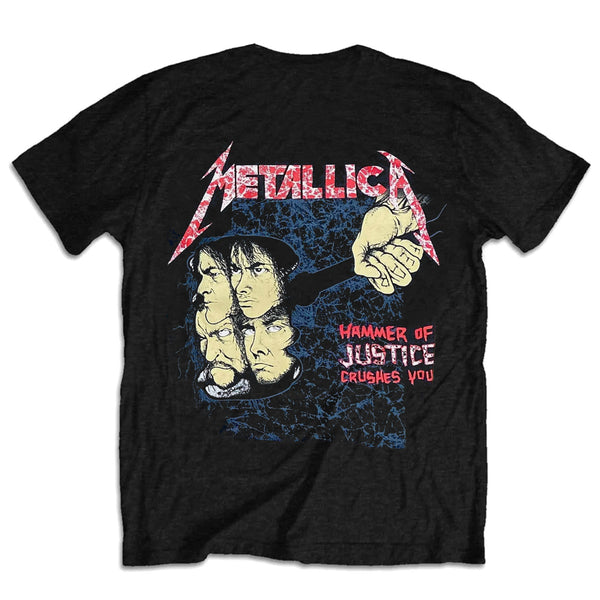 Metallica | Official Band T-Shirt | And Justice For All (Original) (Back Print)