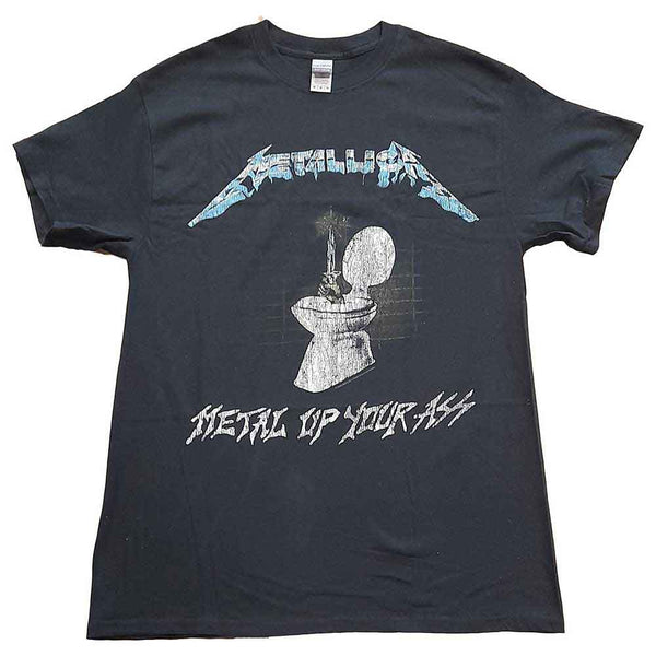 Metallica | Official Band T-shirt | Metal Up Your Ass (Back Print)