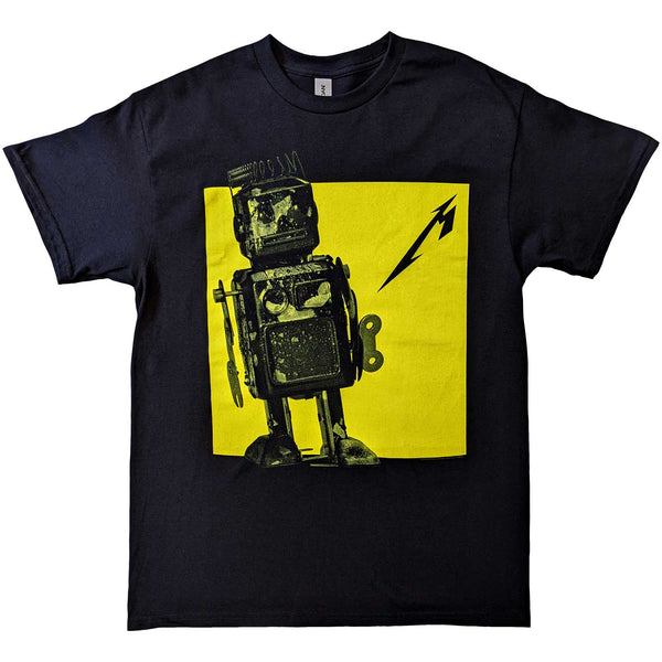 Metallica | Official Band T-Shirt | 72 Seasons Burnt Robot (Back Print)