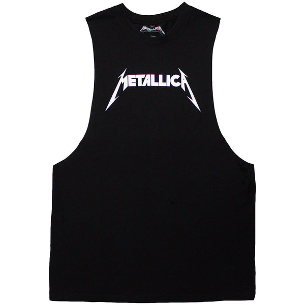 Metallica | Official Band Vest T-Shirt | Logo