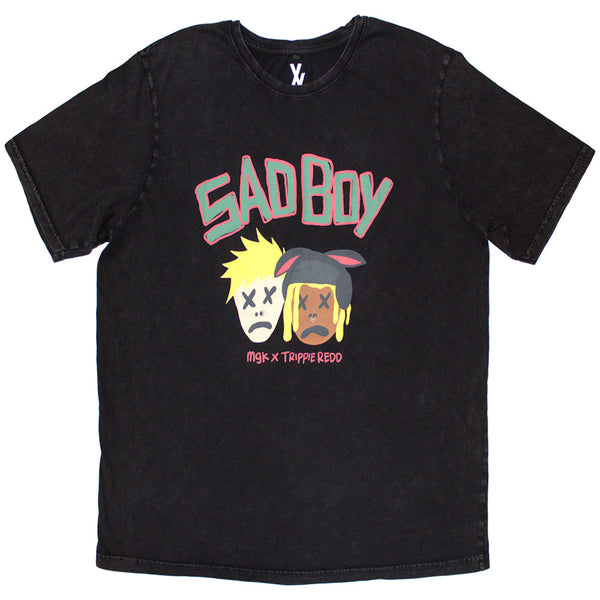 Machine Gun Kelly | Official Stone Wash T-Shirt | Sad Boy