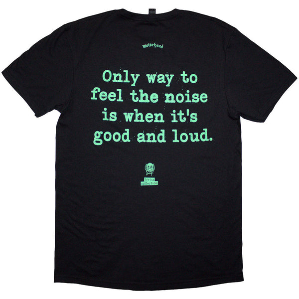 Motorhead | Official Band T-Shirt | Overkill Lyric (Back Print)