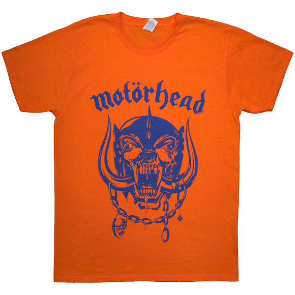 Motorhead | Official Band T-Shirt | Good & Loud (Orange) (Back Print)