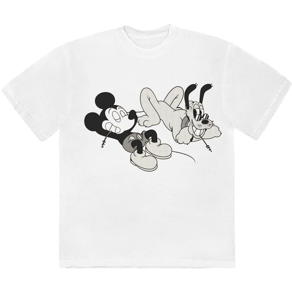 Disney Mickey Mouse | Official T-Shirt | Mickey & Pluto Relax