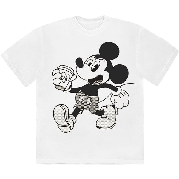 Disney Mickey Mouse | Official T-Shirt | Mickey & Coffee