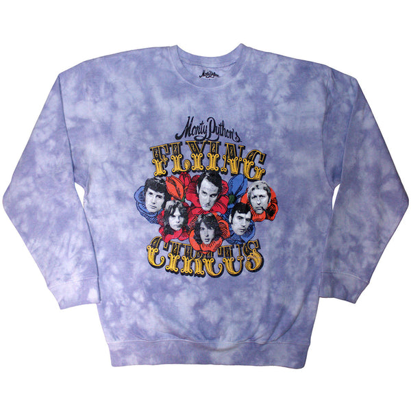Monty Python | Official Sweatshirt | Flying Circus (Purple) (Wash Collection)