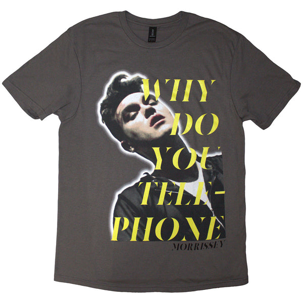 Morrissey | Official T-Shirt | Why Do You Telephone?