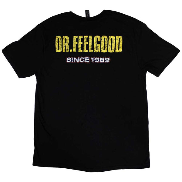 Motley Crue | Official Band T-Shirt | Dr Feelgood Since 1989 (Back Print)