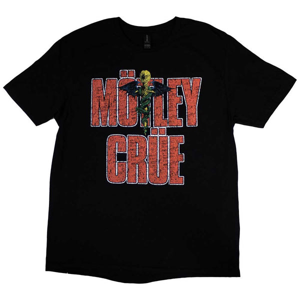 Motley Crue | Official Band T-Shirt | Dr Feelgood Since 1989 (Back Print)