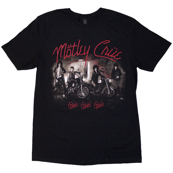 Motley Crue | Official Band T-Shirt | Girls, Girls, Girls Vintage