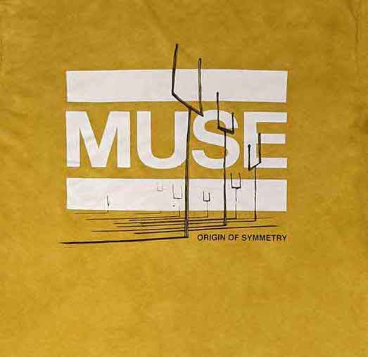 Muse | Official Band T-shirt | Origin of Symmetry (Dip-Dye)