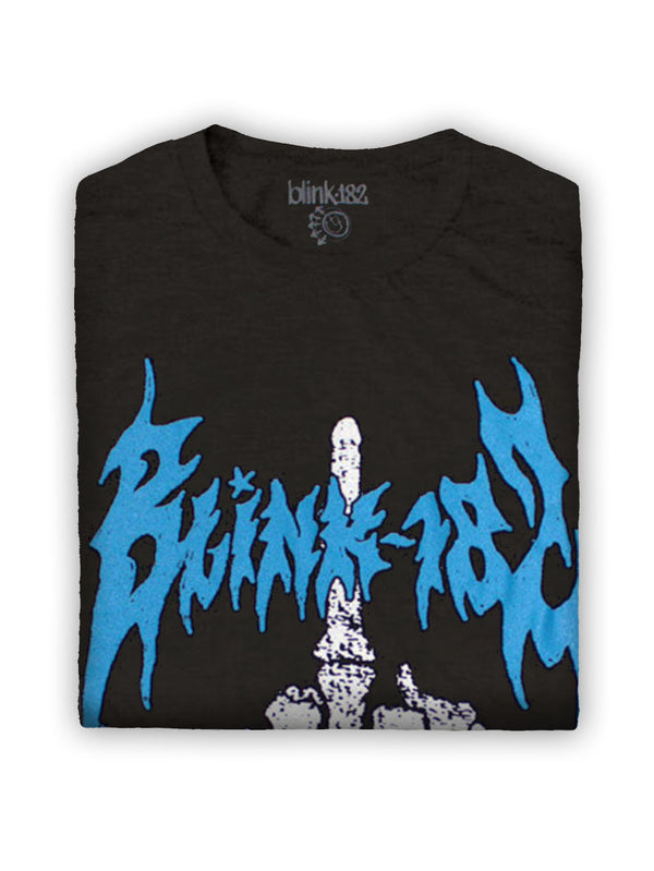 Blink-182 | Official Band T-Shirt | Middle Finger