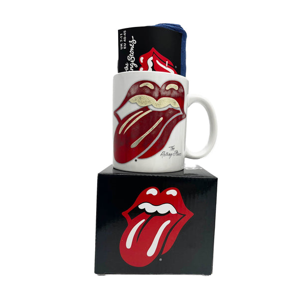 The Rolling Stones Exclusive Gift Set | Socks in a Mug | Official Merch