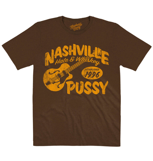 Nashville Pussy | Hate & Whiskey | Official Artist T-shirt
