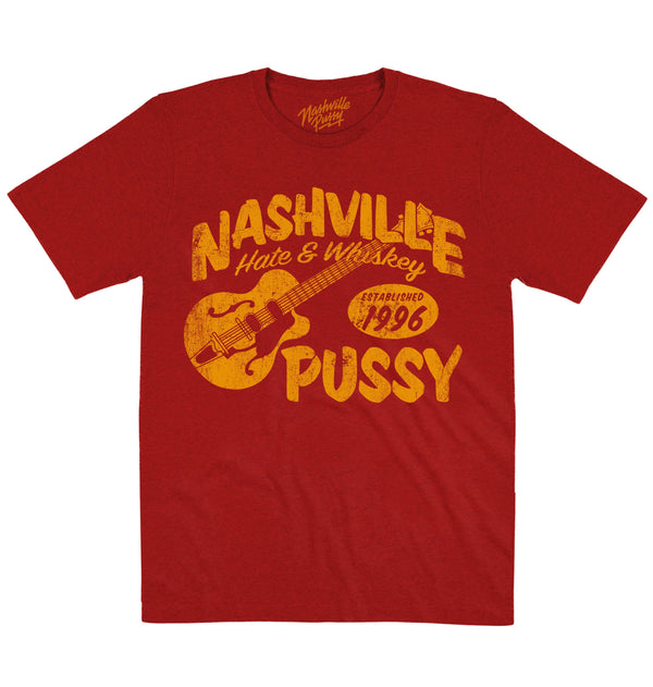 Nashville Pussy | Hate & Whiskey | Official Artist T-shirt