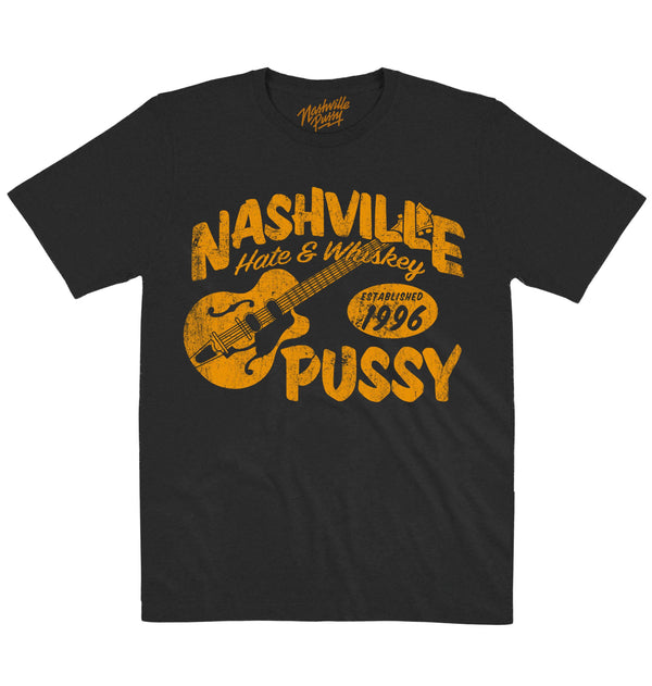 Nashville Pussy | Hate & Whiskey | Official Artist T-shirt