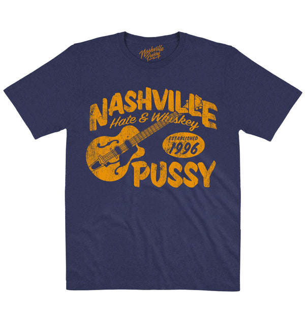 Nashville Pussy | Hate & Whiskey | Official Artist T-shirt