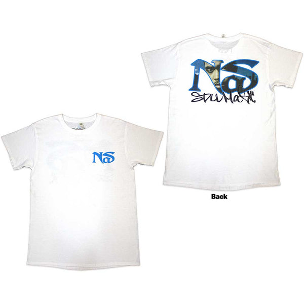 Nas | Official Band T-Shirt | Still City Infill (Back Print)