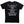 Load image into Gallery viewer, Nirvana | Official Band Carbon T-Shirt | Nevermind Tracklist (Black) (Back Print)
