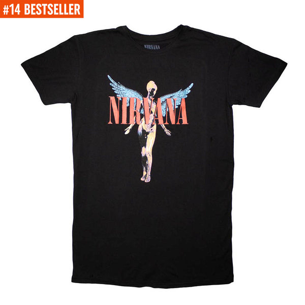 Nirvana | Ladies Official Band T-Shirt Dress | Angelic