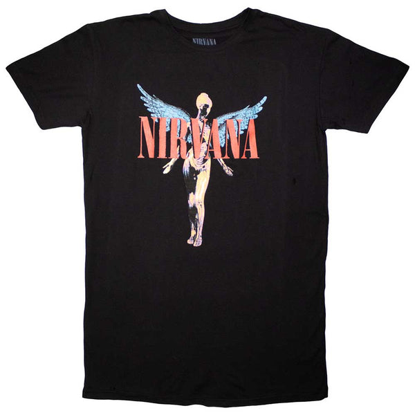 Nirvana | Ladies Official Band T-Shirt Dress | Angelic