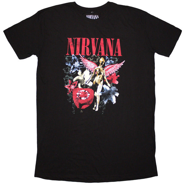Nirvana | Official Ladies T-Shirt Dress | In Utero Vintage Collage