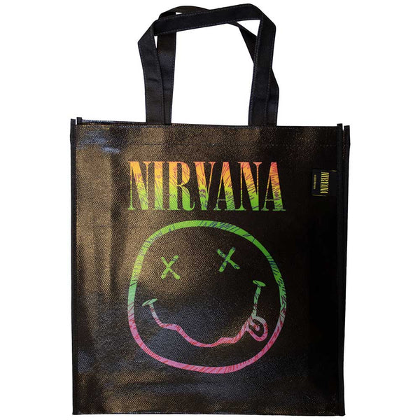 Nirvana | Official Eco Bag | Sorbet Ray Happy Face