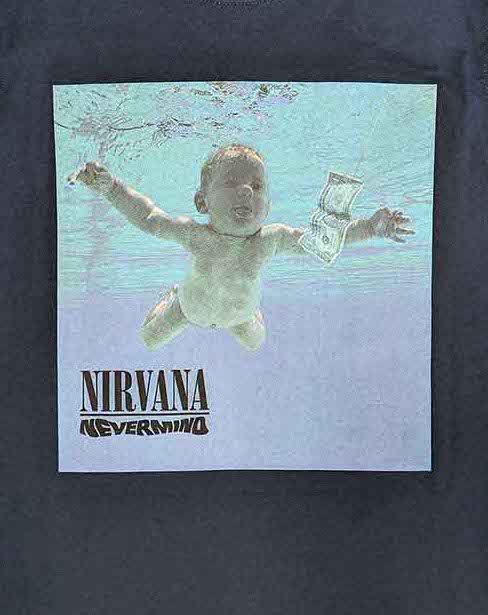 Nirvana | Unisex Navy Tank Top | Nevermind Album