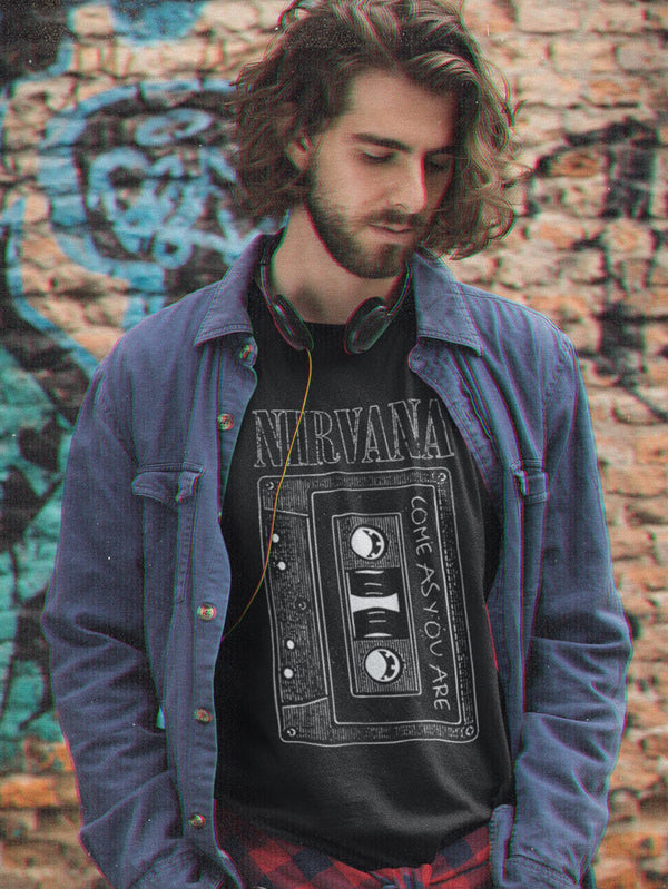 Nirvana | Official Band T-Shirt | As You Are Tape