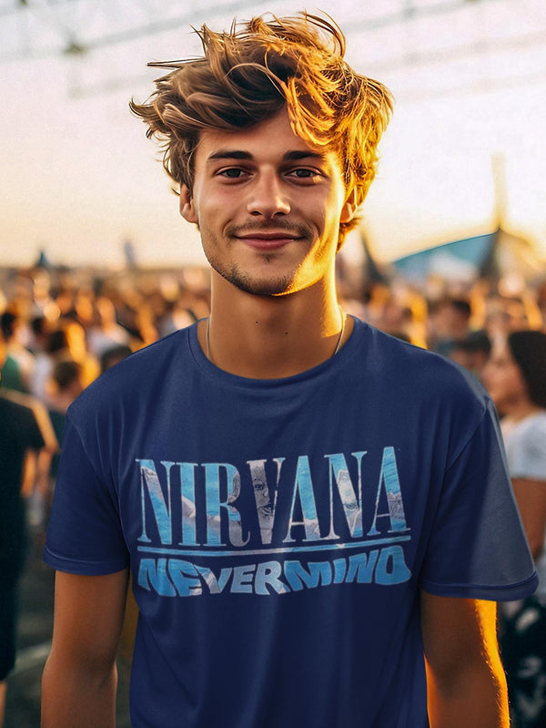 Nirvana | Official Band T-Shirt | Nevermind (Back Print)
