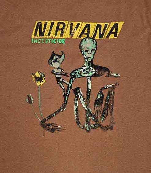 Nirvana | Official Band T-Shirt | Incesticide