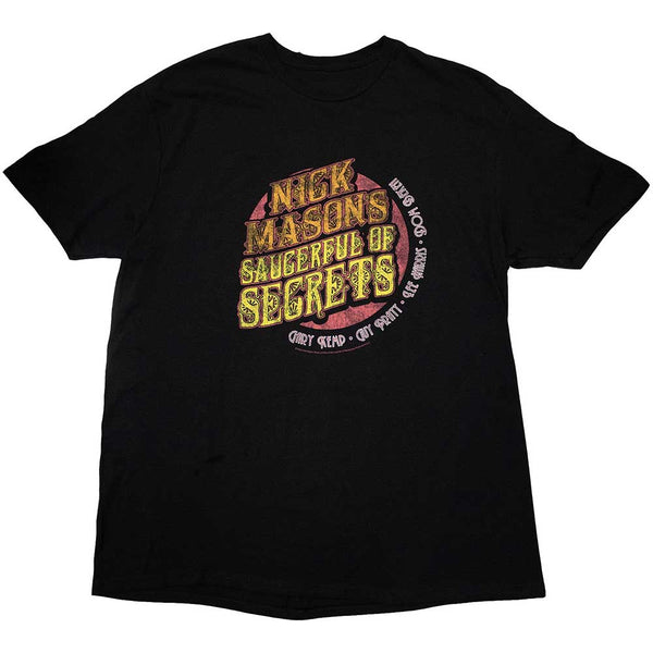 Nick Mason's Saucerful of Secrets | Official Band T-Shirt | Europe Tour 2023 (Back Print & Ex-Tour)