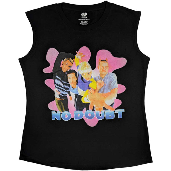 No Doubt | Ladies Official Band Tank T-Shirt | Horns