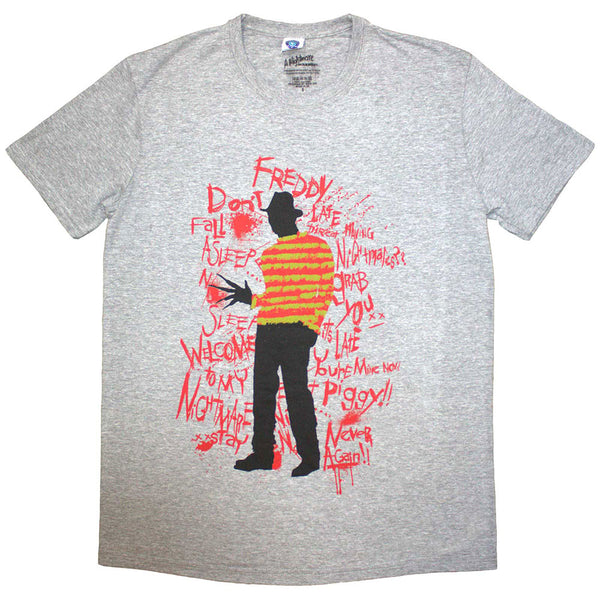 A Nightmare on Elm Street | Official Film T-Shirt | Freddy Scribble Font