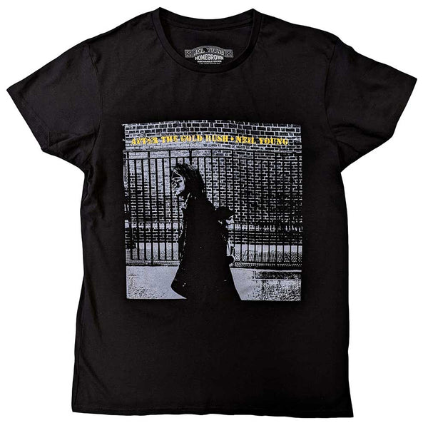 Neil Young | Official Band T-Shirt | After The Gold Rush (Embellished)