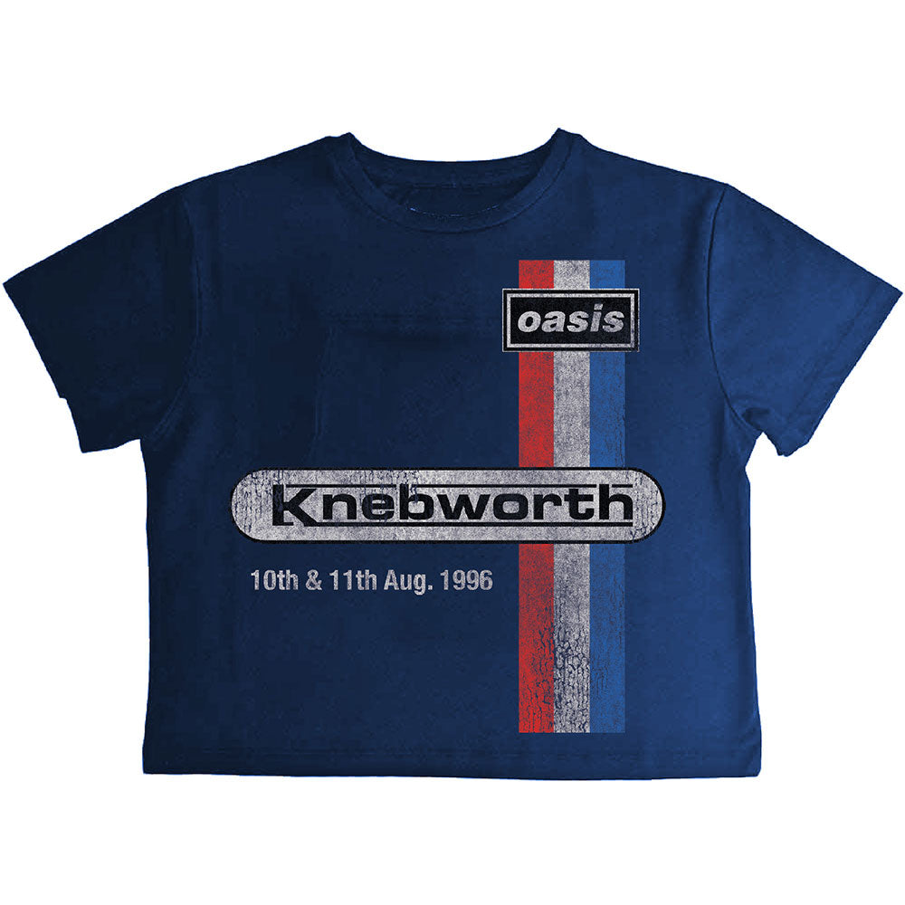 Oasis | Official Ladies Crop Top | Knebworth '96 – HeyRusty