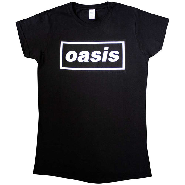 Oasis | Ladies Official Band T-Shirt | Decca Logo