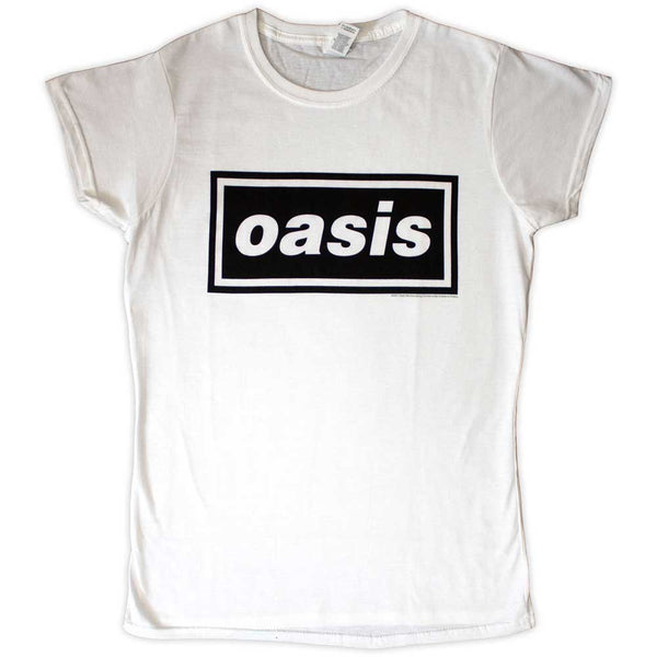 Oasis | Ladies Official Band T-Shirt | Decca Logo