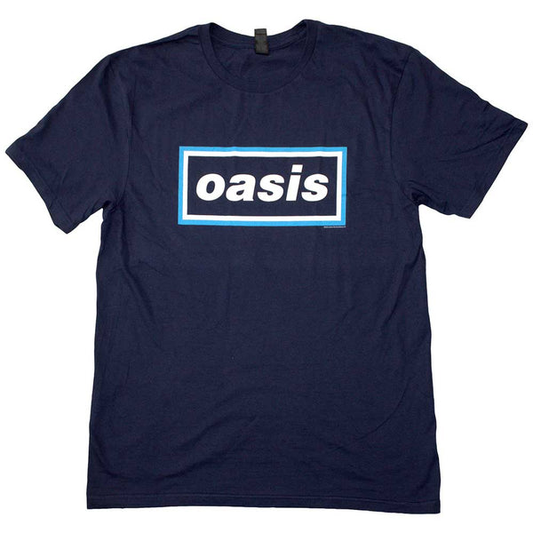 Oasis | Official Band T-Shirt | Maine Road Event Logo (Back Print)