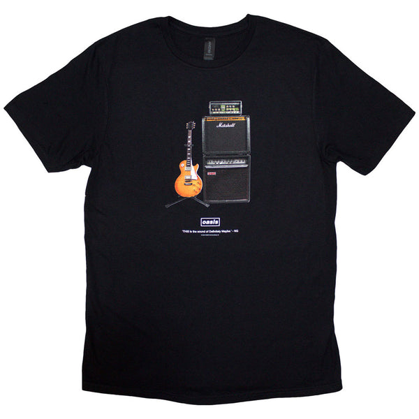 Oasis | Official Band T-Shirt | Definitely Maybe Guitar