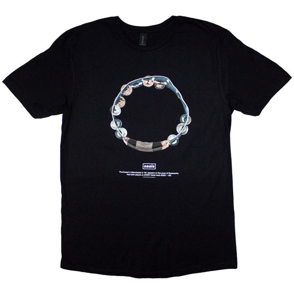 Oasis | Official Band T-Shirt | Definitely Maybe Tambourine