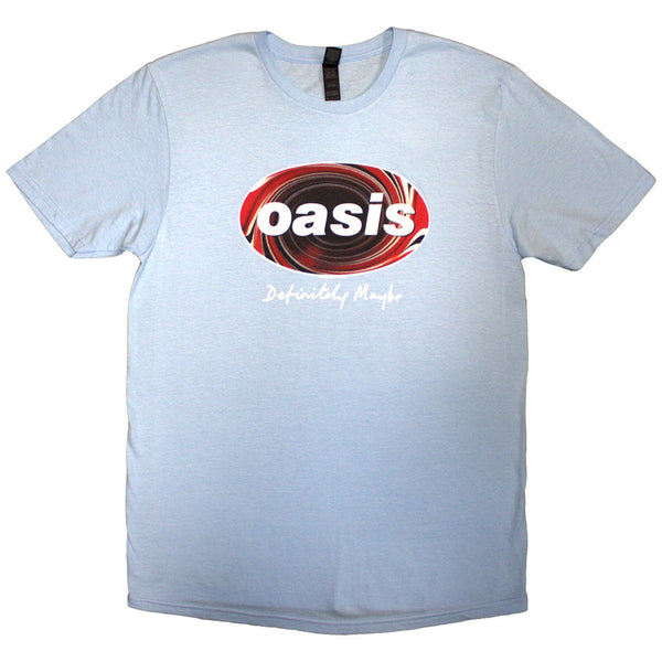 Oasis | Official Band T-Shirt | Definitely Maybe Union Jack Oval