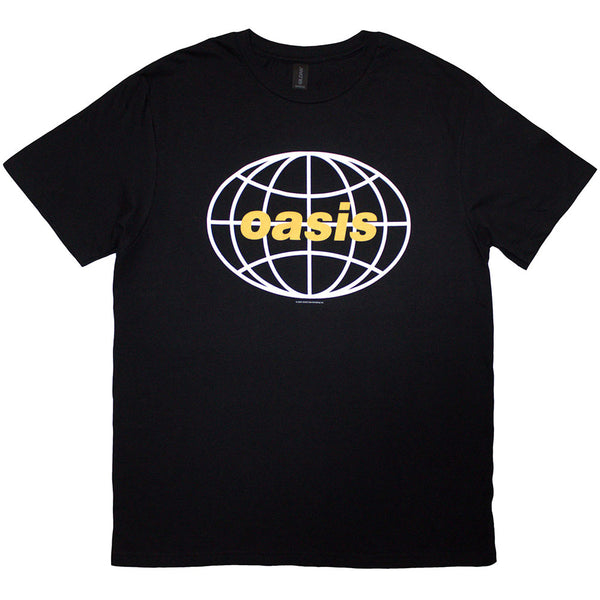 Oasis | Official Band  T-Shirt | Globe Logo