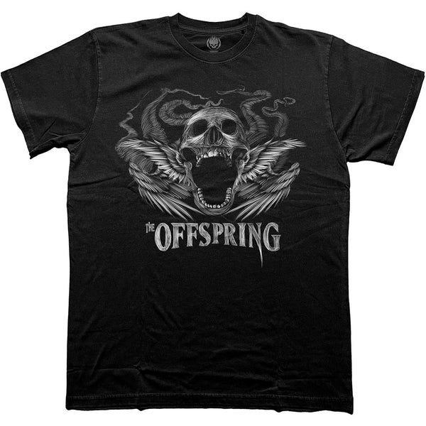 The Offspring | Official Band T-Shirt | Feathered Winged Skull