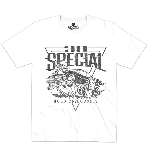 38 Special | Hold On Car - Charcoal | Official Artist T-shirt
