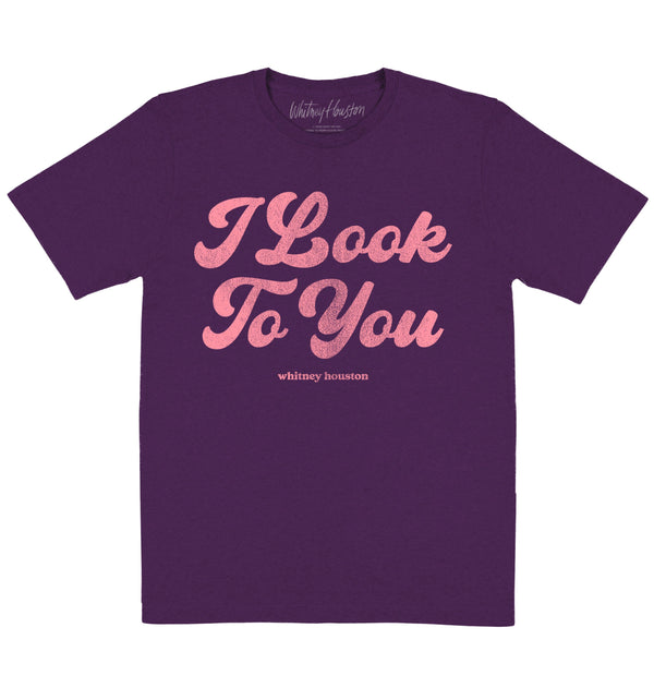 Whitney Houston | I Look To You | Official Artist T-shirt