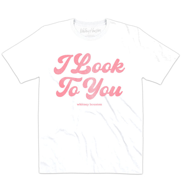 Whitney Houston | I Look To You | Official Artist T-shirt